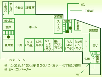 1Fフロア図